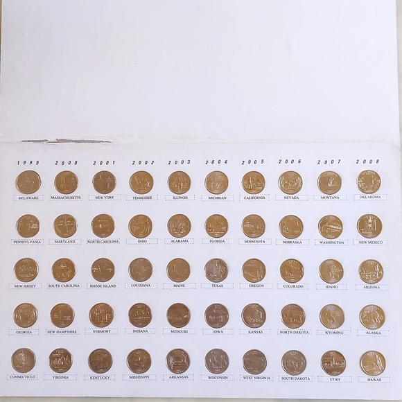 US 1999-2008 50 State Quarters Complete Set. - Picture 1 of 3